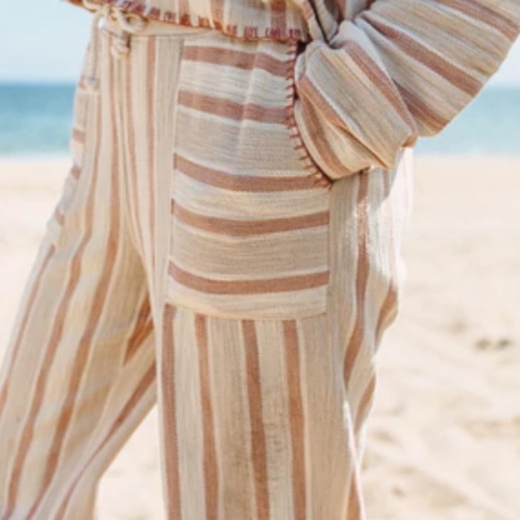 NEW Faherty Day Tripper Striped Pants NWT - Picture 4 of 13